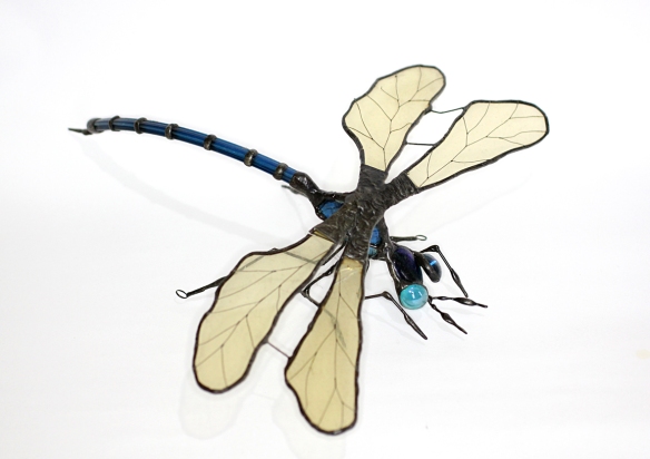 Glass dragonfly
